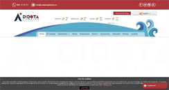 Desktop Screenshot of campingdidota.es