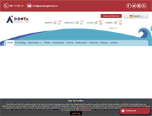 Tablet Screenshot of campingdidota.es